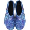 imageWateLves Womens and Mens Kids Water Shoes Barefoot QuickDry Aqua Socks for Beach Swim Surf Yoga ExerciseBlue Cloud
