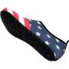 imageWateLves Womens and Mens Kids Water Shoes Barefoot QuickDry Aqua Socks for Beach Swim Surf Yoga ExerciseBlue Flag