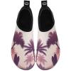 imageWateLves Womens and Mens Kids Water Shoes Barefoot QuickDry Aqua Socks for Beach Swim Surf Yoga ExerciseCoconut Tree