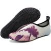 imageWateLves Womens and Mens Kids Water Shoes Barefoot QuickDry Aqua Socks for Beach Swim Surf Yoga ExerciseCoconut Tree