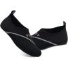 imageWateLves Womens and Mens Kids Water Shoes Barefoot QuickDry Aqua Socks for Beach Swim Surf Yoga ExerciseDxbblack
