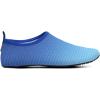 imageWateLves Womens and Mens Kids Water Shoes Barefoot QuickDry Aqua Socks for Beach Swim Surf Yoga ExerciseGradient Blue