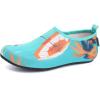 imageWateLves Womens and Mens Kids Water Shoes Barefoot QuickDry Aqua Socks for Beach Swim Surf Yoga ExerciseGreen Beach