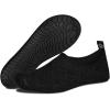 imageWateLves Womens and Mens Kids Water Shoes Barefoot QuickDry Aqua Socks for Beach Swim Surf Yoga ExerciseLitijhblack