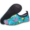 imageWateLves Womens and Mens Kids Water Shoes Barefoot QuickDry Aqua Socks for Beach Swim Surf Yoga ExercisePineapple
