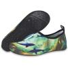 imageWateLves Womens and Mens Kids Water Shoes Barefoot QuickDry Aqua Socks for Beach Swim Surf Yoga ExerciseShark
