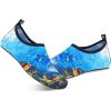 imageWateLves Womens and Mens Kids Water Shoes Barefoot QuickDry Aqua Socks for Beach Swim Surf Yoga ExerciseUndersea Shark