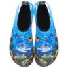 imageWateLves Womens and Mens Kids Water Shoes Barefoot QuickDry Aqua Socks for Beach Swim Surf Yoga ExerciseUndersea Shark