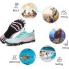 imageWater Shoes Mens Womens Beach Swim Shoes QuickDry Aqua Socks Pool Shoes for Surf Yoga Water AerobicsNPinkBlue
