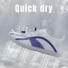 imageWater Shoes Mens Womens Beach Swim Shoes QuickDry Aqua Socks Pool Shoes for Surf Yoga Water AerobicsWhitePurple
