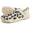 imageWateLves Barefoot Water Shoes Women Men Minimalist Comfortable Walking Shoes Beach Outdoor Running SneakersLeopard