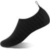 imageWateLves Womens and Mens Kids Water Shoes Barefoot QuickDry Aqua Socks for Beach Swim Surf Yoga ExerciseAlxyblack