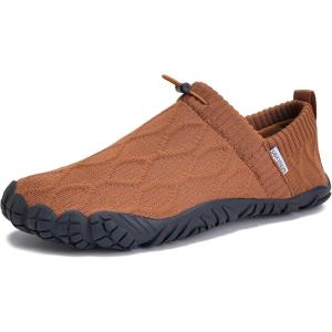 imageWateLves Barefoot Water Shoes Women Men Minimalist Comfortable Walking Shoes Beach Outdoor Running SneakersBrown