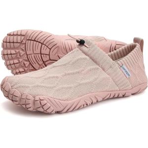 imageWateLves Barefoot Water Shoes Women Men Minimalist Comfortable Walking Shoes Beach Outdoor Running SneakersPink
