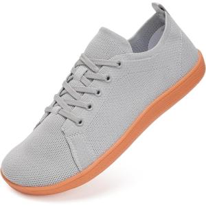 imageWateLves Mens Womens Water Shoes WideToe Breathable Comfortable Quick Dry Minimalist Barefoot ShoesAlight Grey