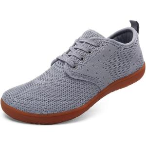 imageWateLves Mens Womens Water Shoes WideToe Breathable Comfortable Quick Dry Minimalist Barefoot ShoesGrey