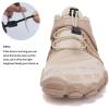 imageWateLves Barefoot Water Shoes for Men Women Wide Toe QuickDry Aqua Sock Outdoor Athletic Sport Shoes Swim Beach Pool Hiking Surfing WalkingAbeige