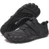 imageWateLves Barefoot Water Shoes for Men Women Wide Toe QuickDry Aqua Sock Outdoor Athletic Sport Shoes Swim Beach Pool Hiking Surfing WalkingAblack