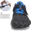 imageWateLves Barefoot Water Shoes for Men Women Wide Toe QuickDry Aqua Sock Outdoor Athletic Sport Shoes Swim Beach Pool Hiking Surfing WalkingAblack Blue