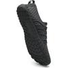 imageWateLves Barefoot Water Shoes for Men Women Wide Toe QuickDry Aqua Sock Outdoor Athletic Sport Shoes Swim Beach Pool Hiking Surfing WalkingBdark Grey
