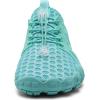 imageWateLves Barefoot Water Shoes for Men Women Wide Toe QuickDry Aqua Sock Outdoor Athletic Sport Shoes Swim Beach Pool Hiking Surfing WalkingBmoon Green