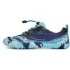 imageWateLves Barefoot Water Shoes for Men Women Wide Toe QuickDry Aqua Sock Outdoor Athletic Sport Shoes Swim Beach Pool Hiking Surfing WalkingCamouflage Blue