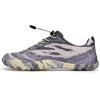 imageWateLves Barefoot Water Shoes for Men Women Wide Toe QuickDry Aqua Sock Outdoor Athletic Sport Shoes Swim Beach Pool Hiking Surfing WalkingCamouflage Gray