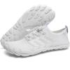 imageWateLves Barefoot Water Shoes for Men Women Wide Toe QuickDry Aqua Sock Outdoor Athletic Sport Shoes Swim Beach Pool Hiking Surfing WalkingCwhite