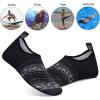 imageWateLves Water Shoes for Womens Mens Barefoot QuickDry Aqua Socks for Beach Swim Surf Yoga Exercise New Translucent Color SolesBohemia Black