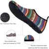 imageWateLves Water Shoes for Womens Mens Barefoot QuickDry Aqua Socks for Beach Swim Surf Yoga Exercise New Translucent Color SolesBohemia Brown