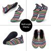 imageWateLves Water Shoes for Womens Mens Barefoot QuickDry Aqua Socks for Beach Swim Surf Yoga Exercise New Translucent Color SolesBohemia Brown
