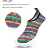 imageWateLves Water Shoes for Womens Mens Barefoot QuickDry Aqua Socks for Beach Swim Surf Yoga Exercise New Translucent Color SolesBohemia Brown