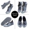 imageWateLves Water Shoes for Womens Mens Barefoot QuickDry Aqua Socks for Beach Swim Surf Yoga Exercise New Translucent Color SolesCoconut Tree