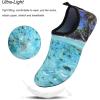 imageWateLves Water Shoes for Womens Mens Barefoot QuickDry Aqua Socks for Beach Swim Surf Yoga Exercise New Translucent Color SolesSea World