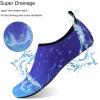 imageWateLves Water Shoes for Womens Mens Barefoot QuickDry Aqua Socks for Beach Swim Surf Yoga Exercise New Translucent Color SolesWater Whale