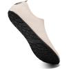 imageWateLves Womens Barefoot Water Shoes Travel House Slippers for Indoor and Outdoor Aqua Socks for Beach Swim Surf Yoga Dancing Camping Must HavesBeige1