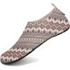 imageWateLves Womens Barefoot Water Shoes Travel House Slippers for Indoor and Outdoor Aqua Socks for Beach Swim Surf Yoga Dancing Camping Must HavesBohemia