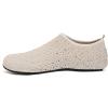 imageWateLves Womens Barefoot Water Shoes Travel House Slippers for Indoor and Outdoor Aqua Socks for Beach Swim Surf Yoga Dancing Camping Must HavesDiamondbeige