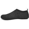 imageWateLves Womens Barefoot Water Shoes Travel House Slippers for Indoor and Outdoor Aqua Socks for Beach Swim Surf Yoga Dancing Camping Must HavesDiamondblack