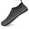 imageWateLves Womens Barefoot Water Shoes Travel House Slippers for Indoor and Outdoor Aqua Socks for Beach Swim Surf Yoga Dancing Camping Must HavesDiamondcolorful