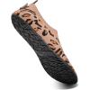 imageWateLves Womens Barefoot Water Shoes Travel House Slippers for Indoor and Outdoor Aqua Socks for Beach Swim Surf Yoga Dancing Camping Must HavesLeopardbrown