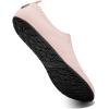imageWateLves Womens Barefoot Water Shoes Travel House Slippers for Indoor and Outdoor Aqua Socks for Beach Swim Surf Yoga Dancing Camping Must HavesNaked Orange1