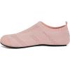 imageWateLves Womens Barefoot Water Shoes Travel House Slippers for Indoor and Outdoor Aqua Socks for Beach Swim Surf Yoga Dancing Camping Must HavesNaked Orange1