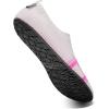 imageWateLves Womens Barefoot Water Shoes Travel House Slippers for Indoor and Outdoor Aqua Socks for Beach Swim Surf Yoga Dancing Camping Must HavesPariswhite