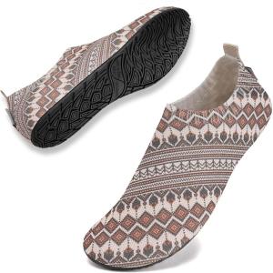 imageWateLves Womens Barefoot Water Shoes Travel House Slippers for Indoor and Outdoor Aqua Socks for Beach Swim Surf Yoga Dancing Camping Must HavesBohemia