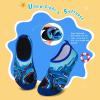 imageWateLves Kids Water Shoes Toddler Girls Boys Barefoot NonSlip Quick Dry Aqua Socks for Beach Swim WalkingBig Shark