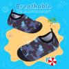 imageWateLves Kids Water Shoes Toddler Girls Boys Barefoot NonSlip Quick Dry Aqua Socks for Beach Swim WalkingCamouflage Black