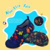 imageWateLves Kids Water Shoes Toddler Girls Boys Barefoot NonSlip Quick Dry Aqua Socks for Beach Swim WalkingDinosaurNavy