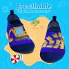 imageWateLves Kids Water Shoes Toddler Girls Boys Barefoot NonSlip Quick Dry Aqua Socks for Beach Swim WalkingExcavator