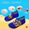 imageWateLves Kids Water Shoes Toddler Girls Boys Barefoot NonSlip Quick Dry Aqua Socks for Beach Swim WalkingExcavator